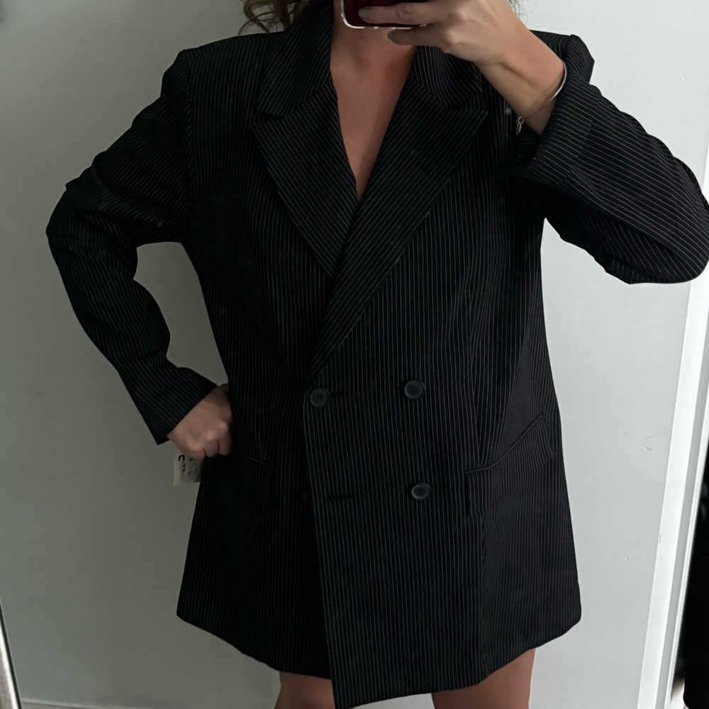Open edit blazer oversized